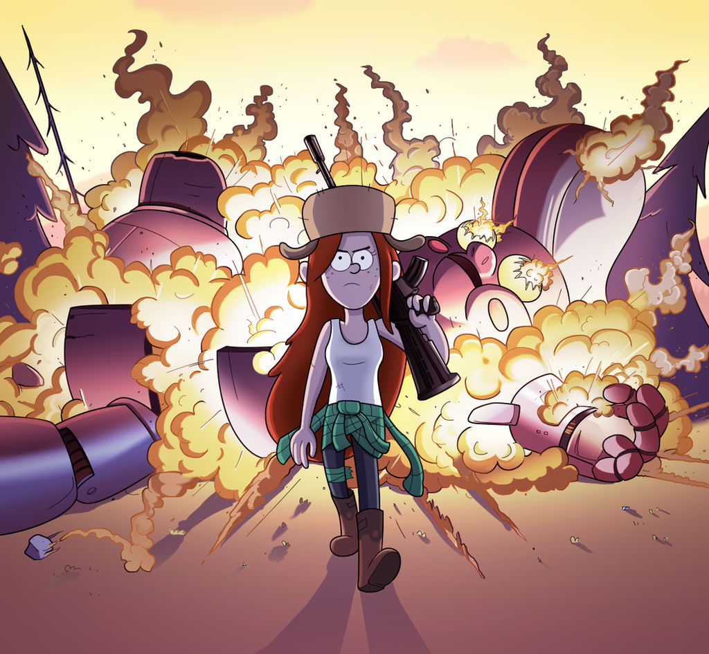 What if Michael Bay directed Gravity Falls