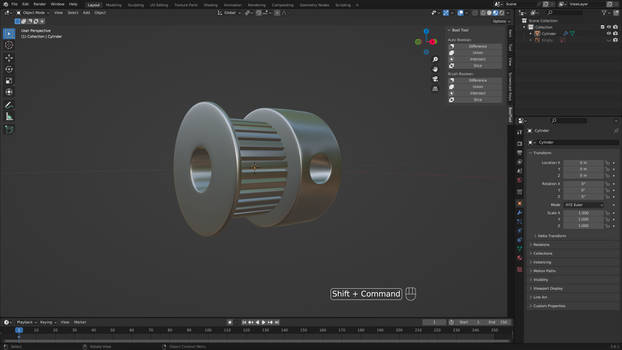 Engrenage GT2 | Gear GT2 | Blender