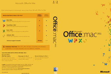 Office Mac 2011 CoverArt