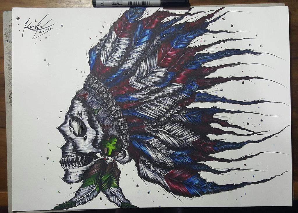 Native Skull by Lieaf on DeviantArt