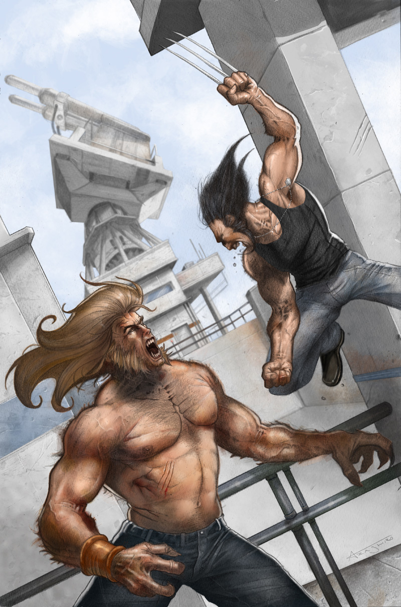 Wolverine vs Sabretooth