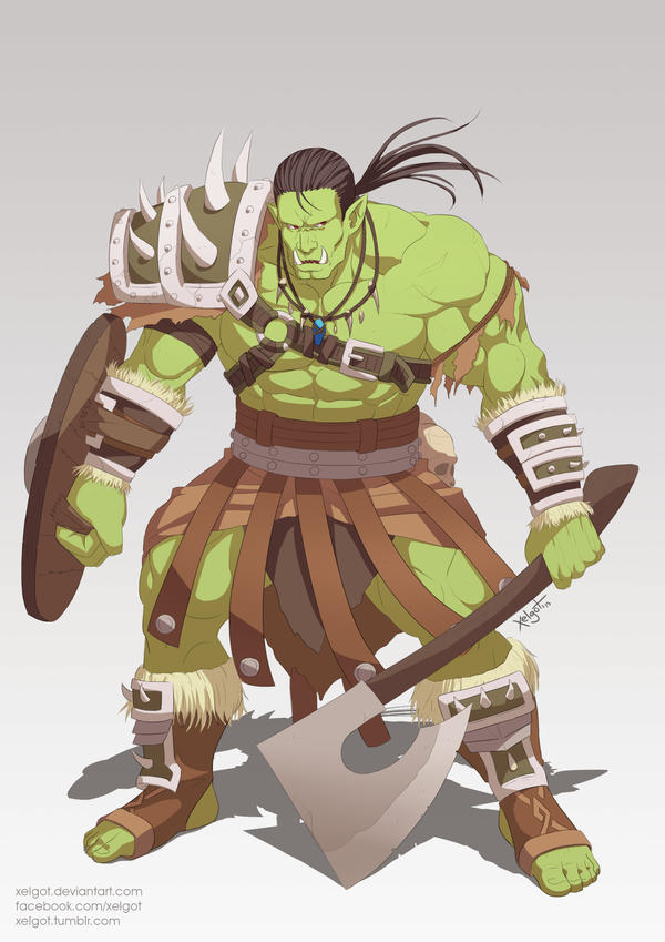 Commission : Orc warrior