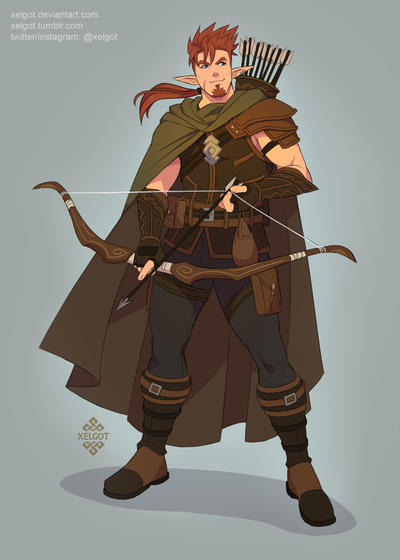 Forest Scout character by Xelgot on DeviantArt