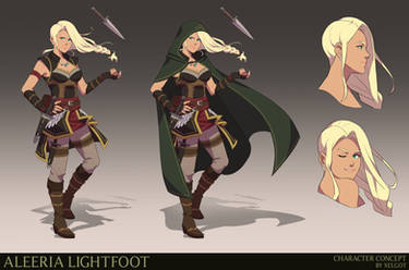 Commission: Aleeria Lightfoot