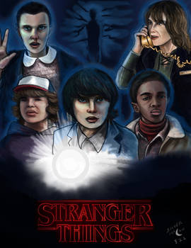 Stranger Things Season 1 Poster