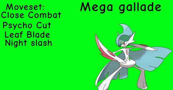 Mega gallade Poketwo Moveset by TheDelmo on DeviantArt