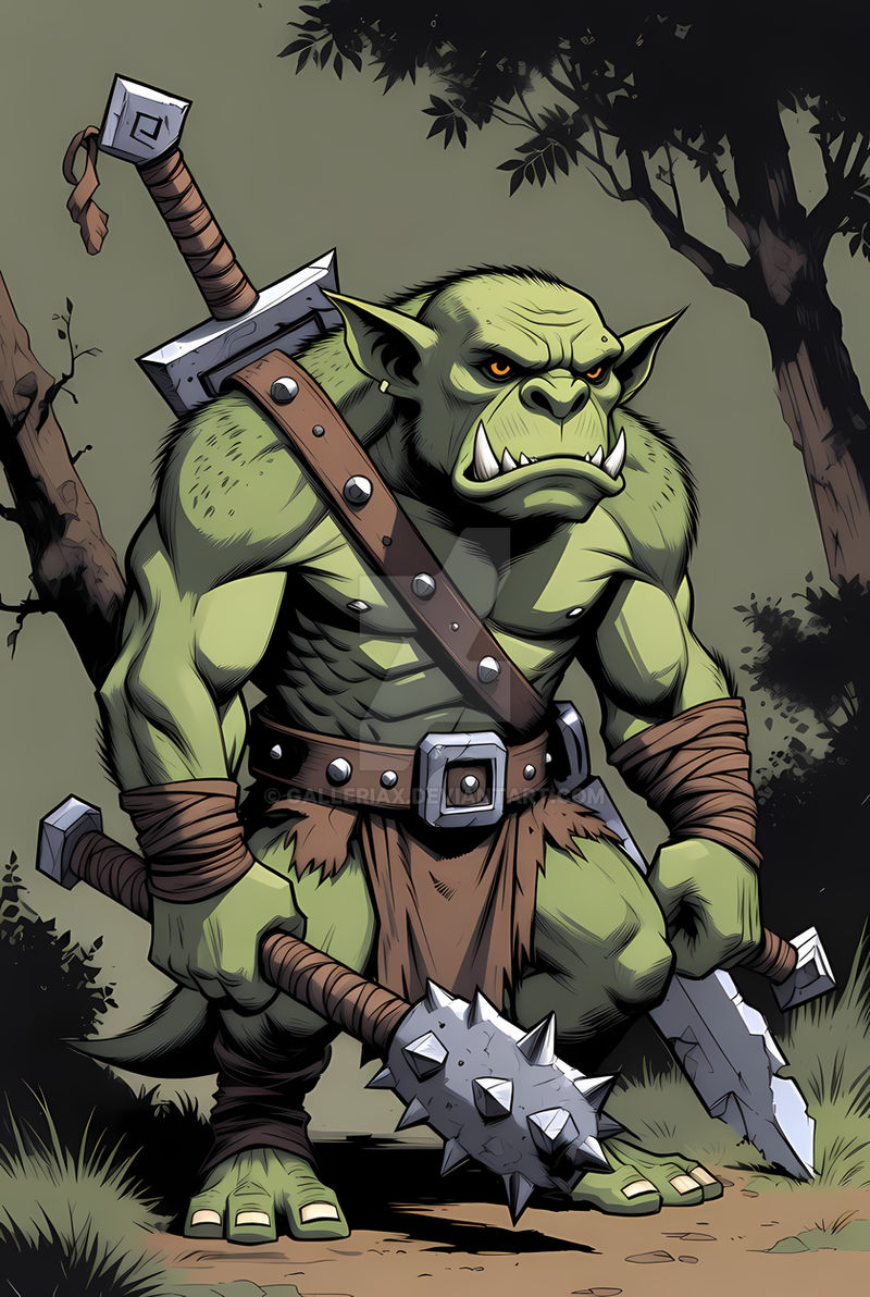 Bugbear Art from Dungeons and Dragons by GalleriaX on DeviantArt
