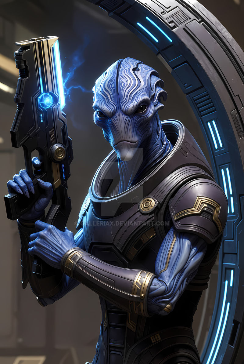 Turrian Turian Art from Mass Effect by GalleriaX on DeviantArt