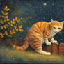 Fantasy Cat Illustration Background (19)