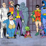 BATMAN, ROBIN AND ENEMIES - CARTOON (1968)