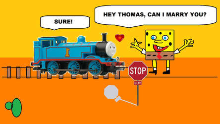 Thomas The Tank Engine X Spongebob