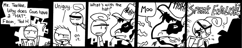 BTV Strip - Cow Hat