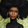 doll repaint afro barbie fashionista by gil plazol