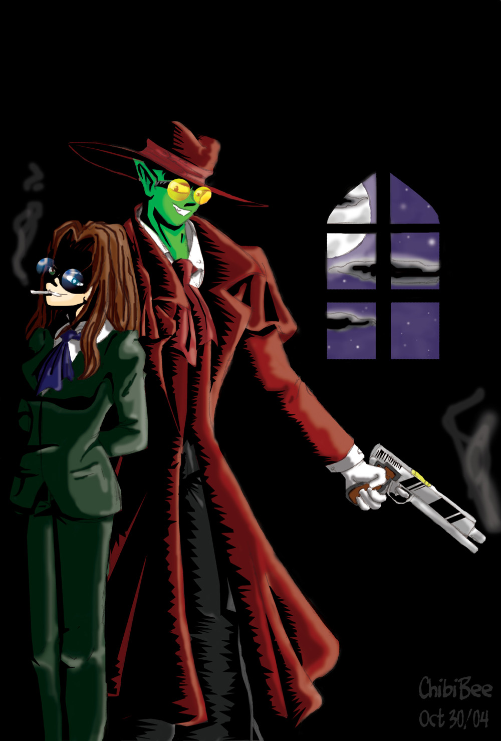 SMDBZ Xover-Hellsing Halloween