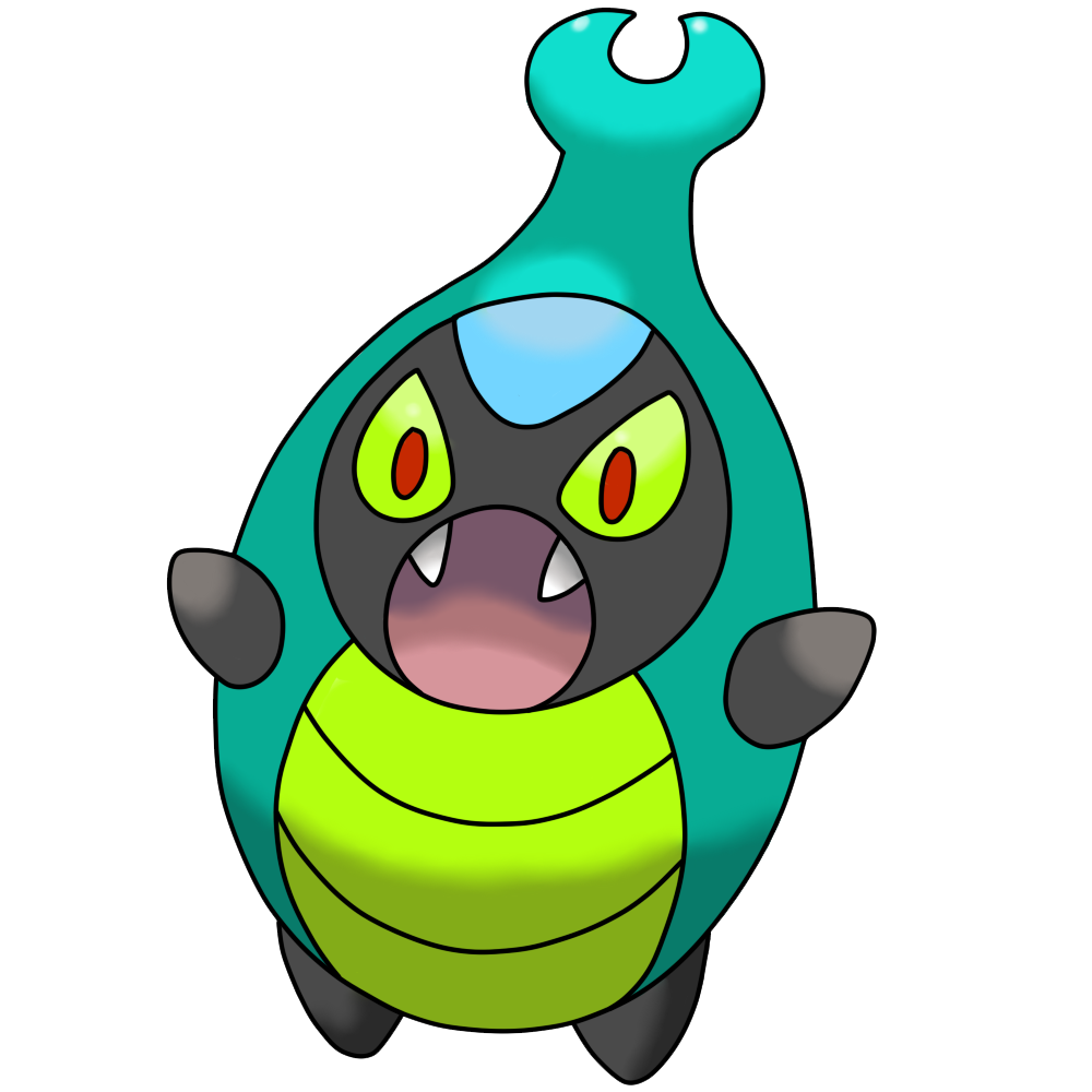 Pokémon Go Shiny Karrablast With Special Background – Read Description