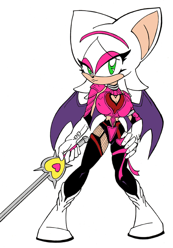 Cutie Rouge, flat colors