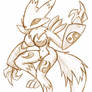 renamon sketch