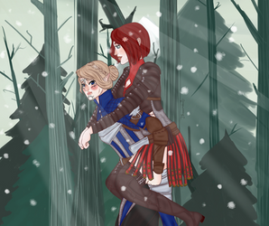 Love in snow