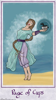 Marie Pythia: Page of Cups