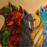 Elemental Wolves