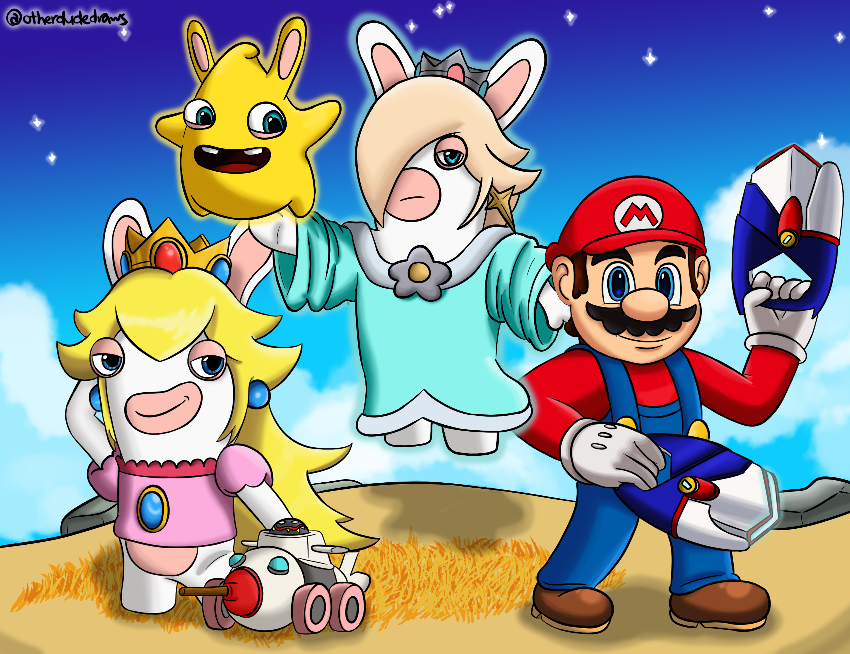 Mario+Rabbids: Sparks of Hope by otherdudeartist on DeviantArt