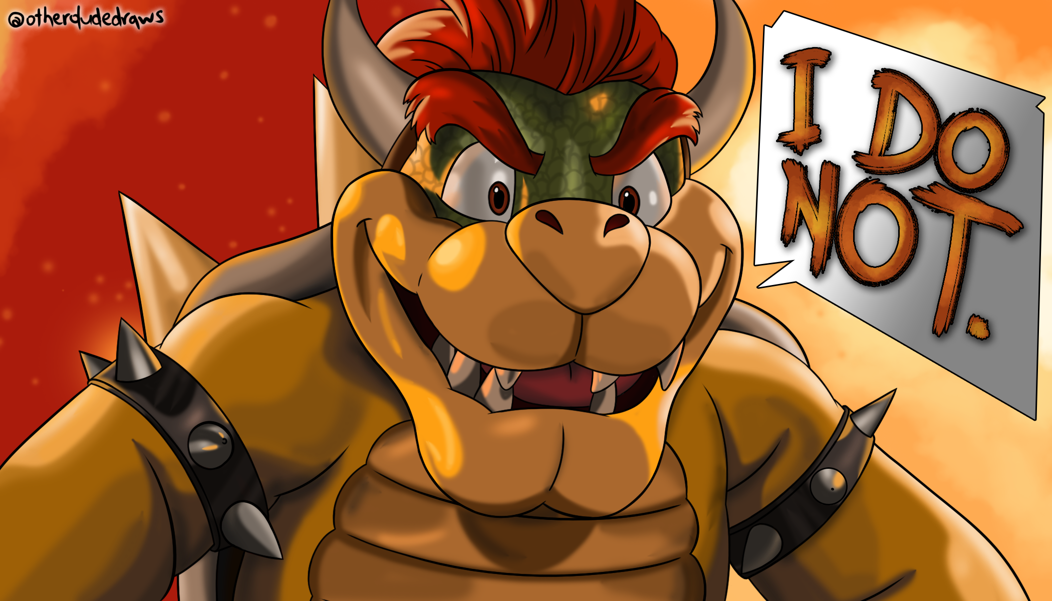 Mario Movie Bowser by otherdudeartist on DeviantArt