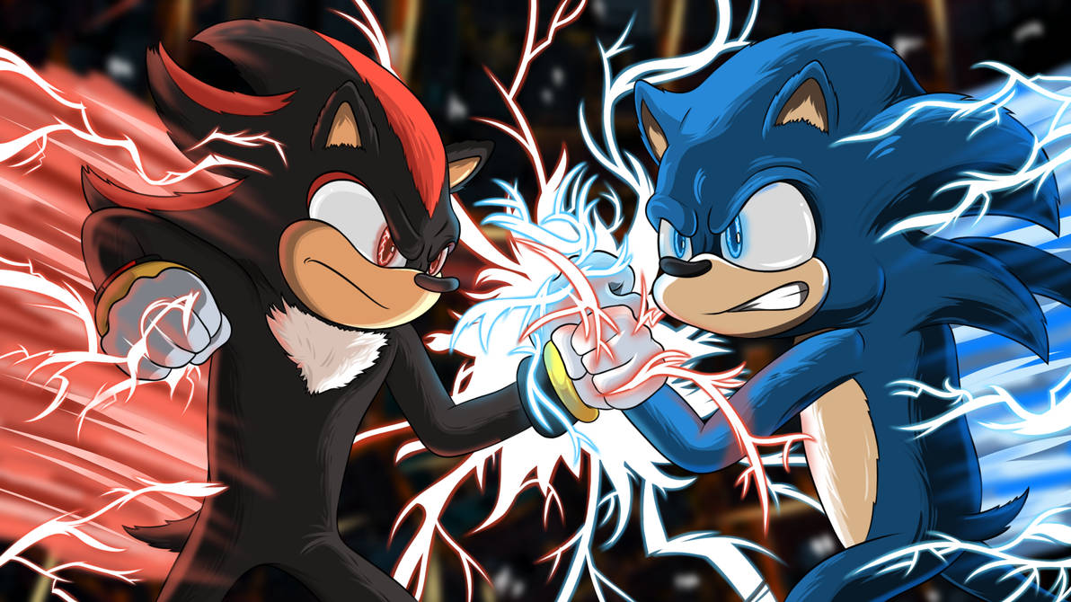 Sonic vs. Shadow: Rival Battle by otherdudeartist on DeviantArt