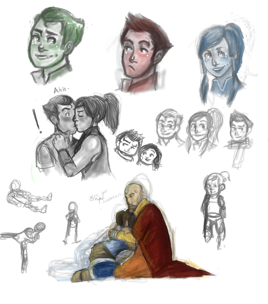 Korra Sketchdump