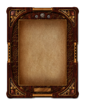 Steampunk frame