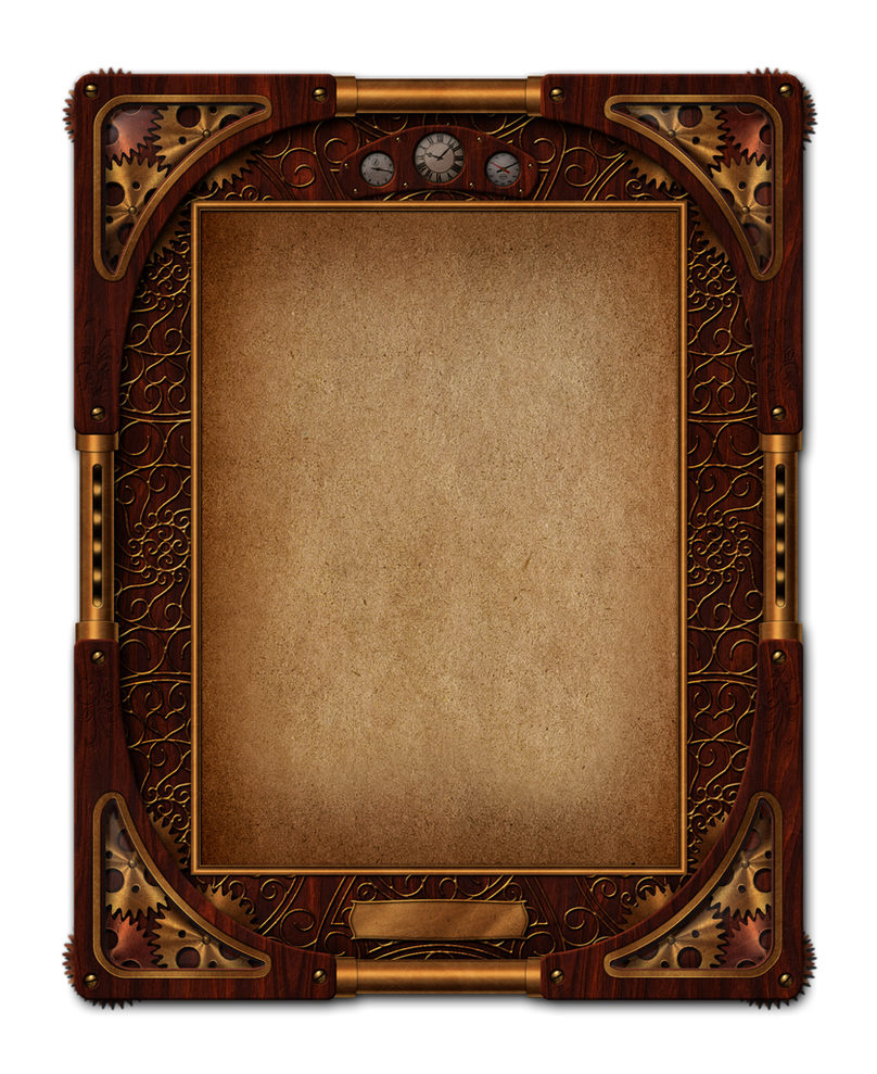 Steampunk Frame By Sonarpos On Deviantart Steampunk Frame By Sonarpos