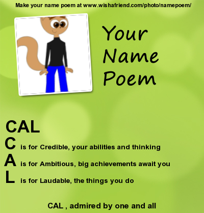 My Name Poem