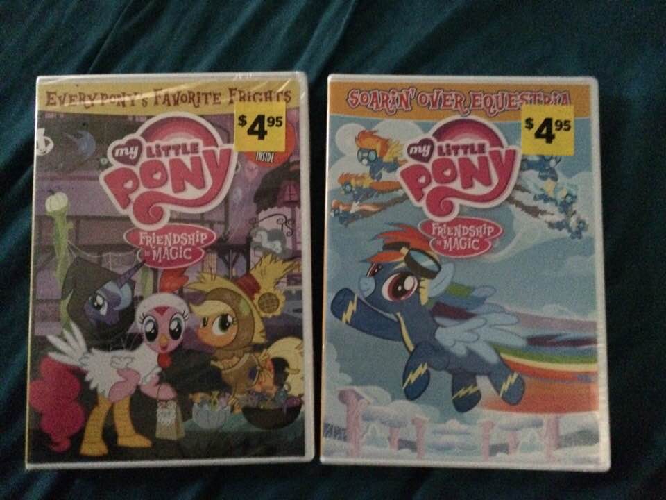 I've just gotten 2 DVD's of MLP:FIM