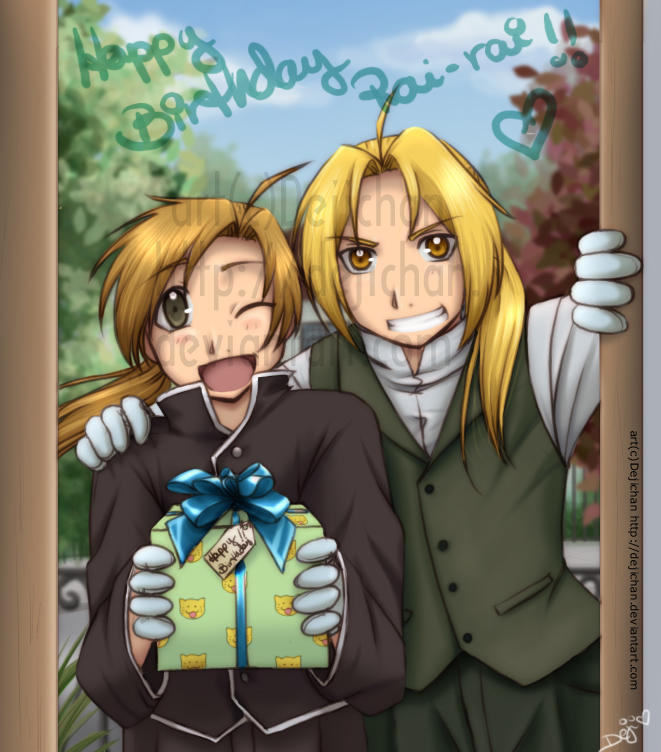 FMA - Edo and Aru - Happy Bday