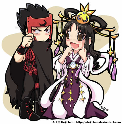 chibis - kashiita + kurogane