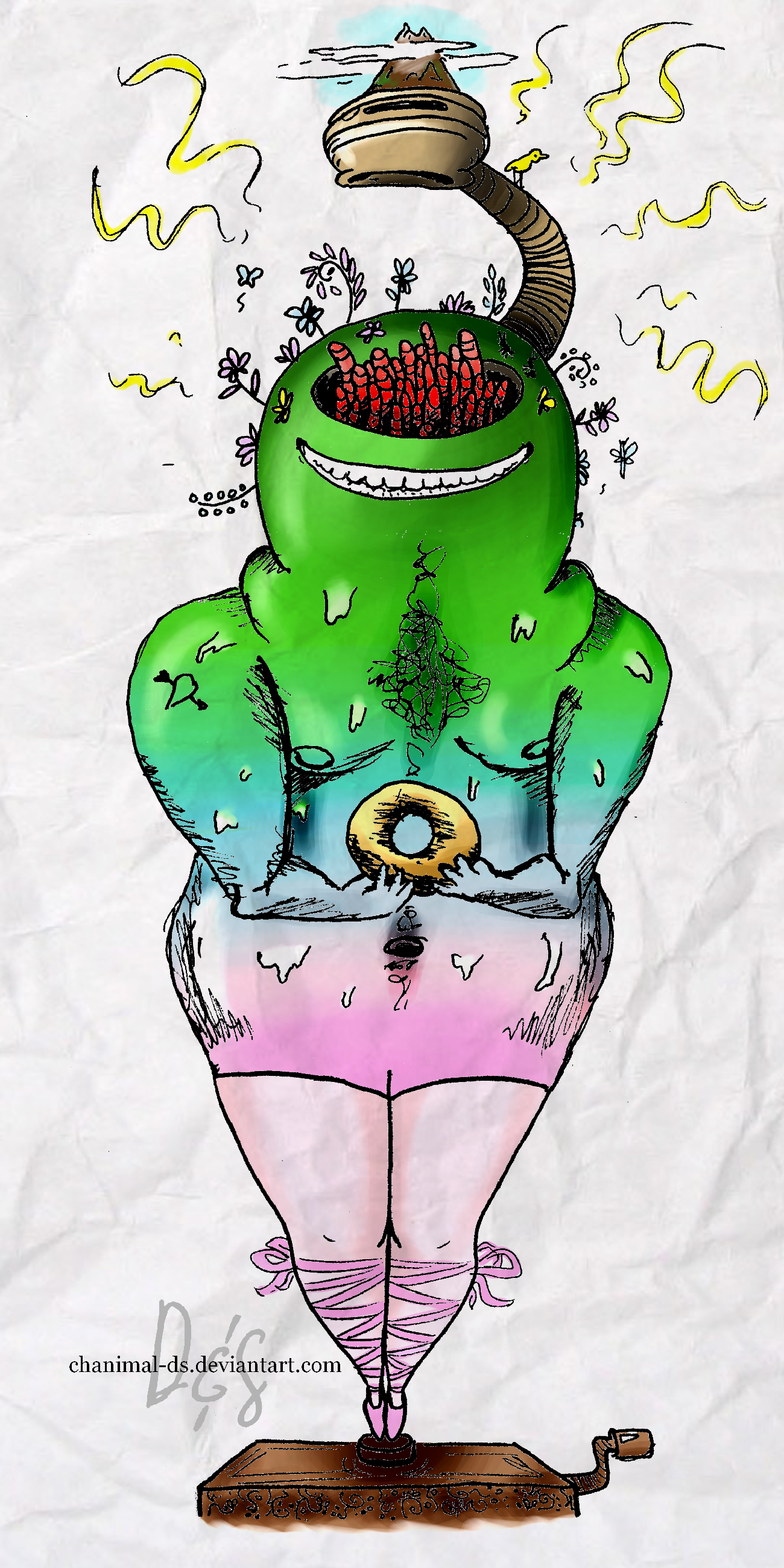 Exquisite Corpse 8 : Uh... something strange