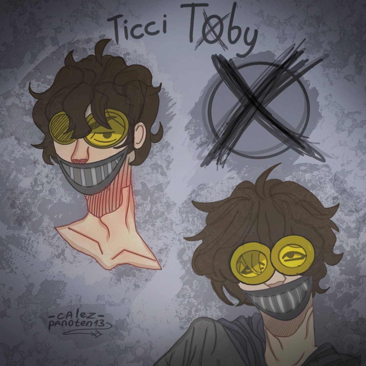 Ticci Toby art by Calez-panotenic13 on DeviantArt