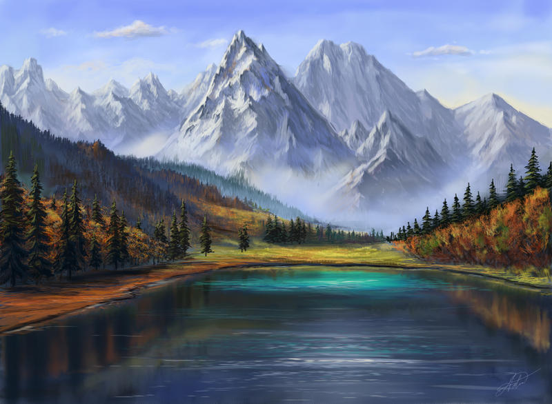 Lake view by Selenada Lake view by Selenada