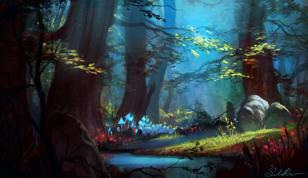 Happy Birthday Jenny!! *Magic Forest* by Selenada Happy Birthday Jenny!! *Magic Forest* by Selenada