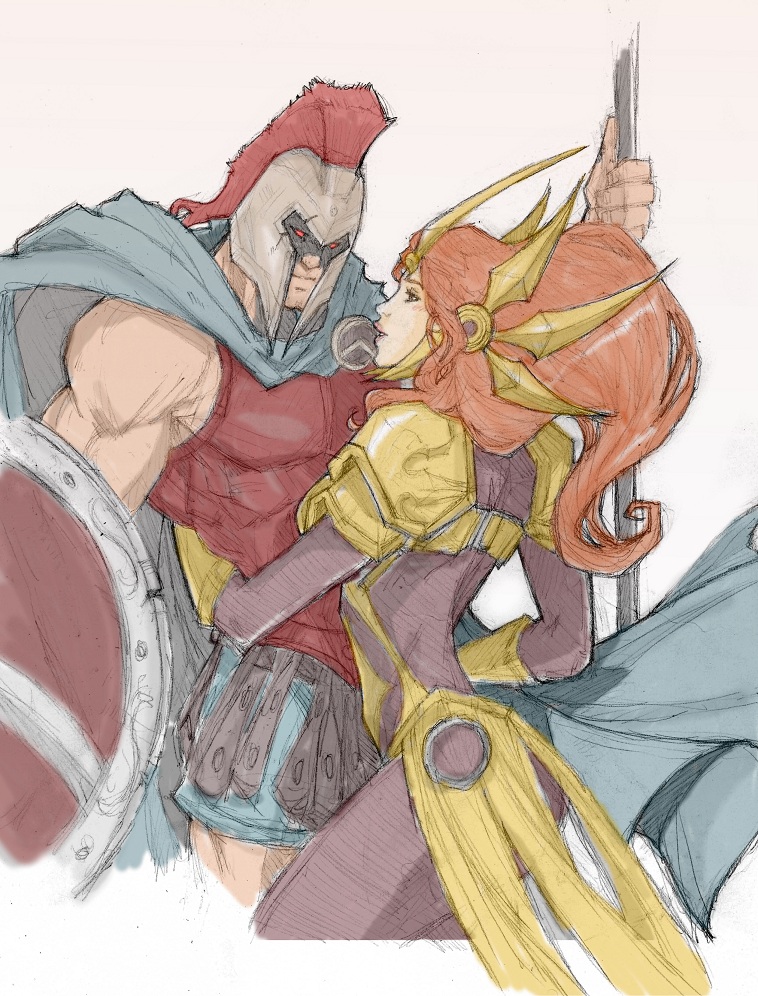 Pantheon and Leona