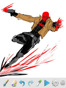 Red Hood iphone doodle