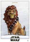 Star Wars - Mufasa - Chewbacca by deviantetienne