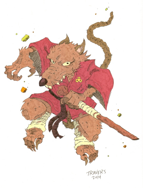 Master Splinter by timmytom