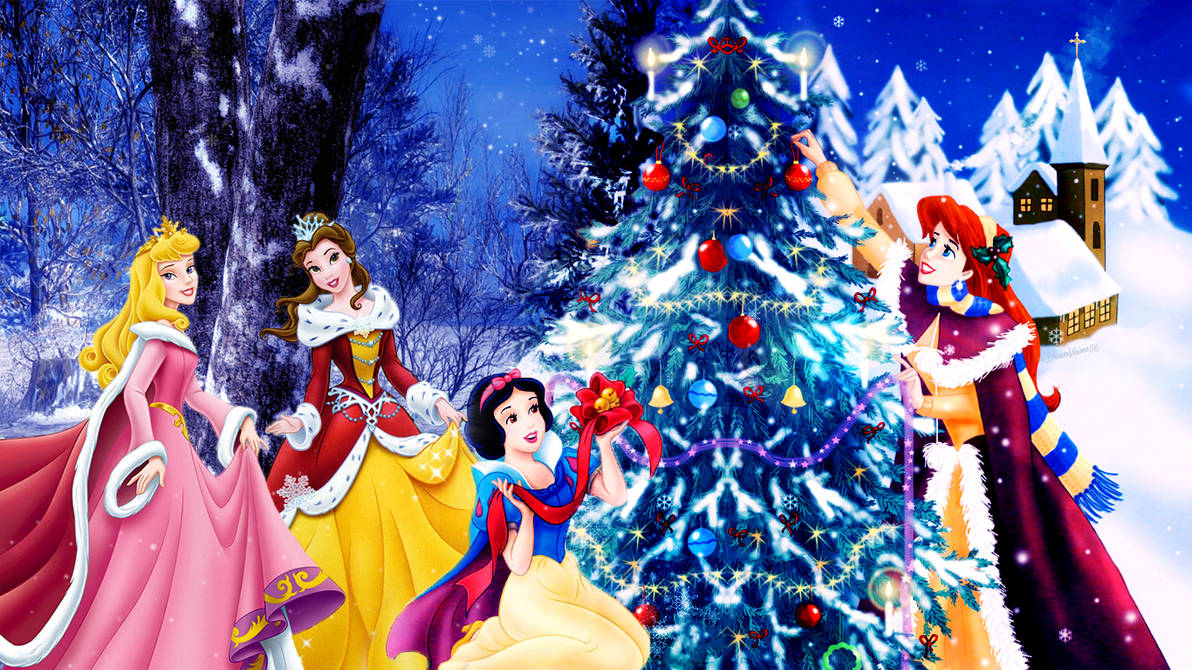Disney Christmas by Dreamvisions86 on DeviantArt