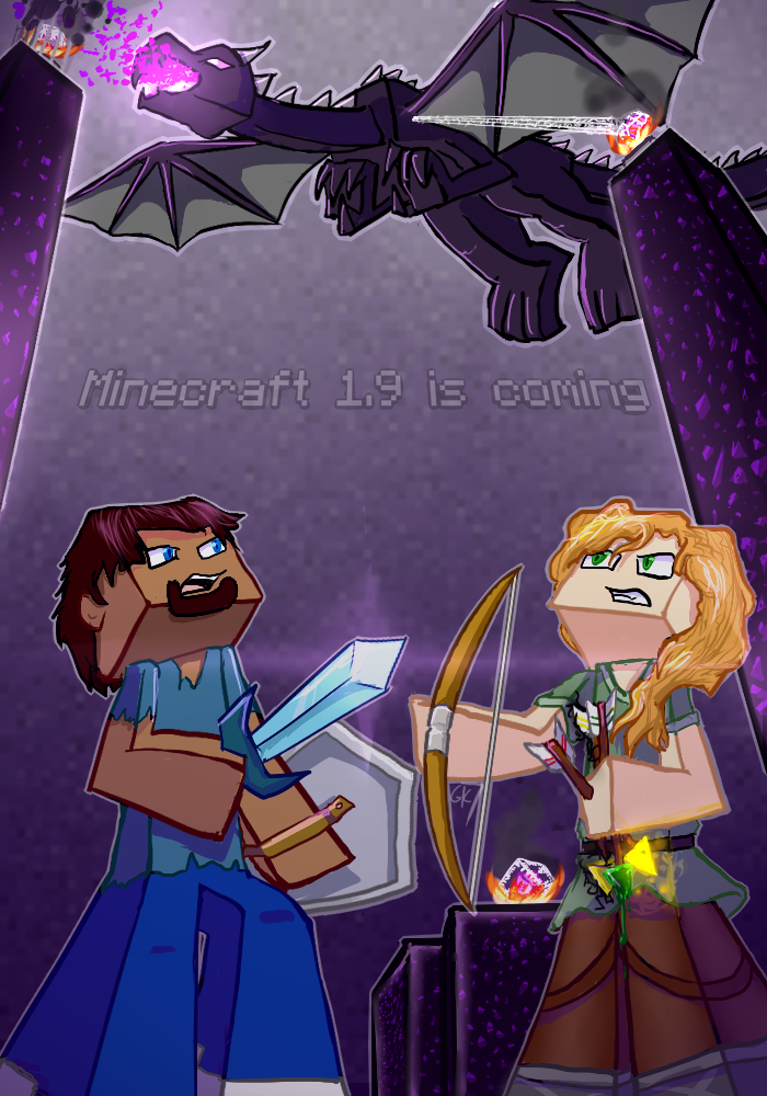 Minecraft 1.9 is coming by GLaDkirby7 on DeviantArt