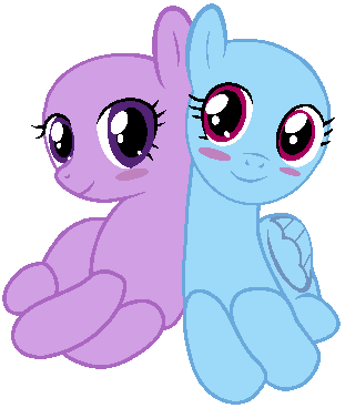 My Little Pony Base #13 [Cute Couple]