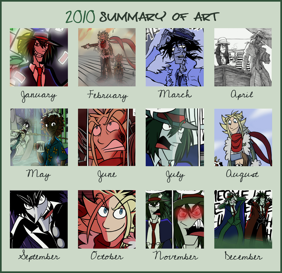 2010 Art Summary Meme