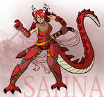 COMMISSION: Sahna by ZiBaricon