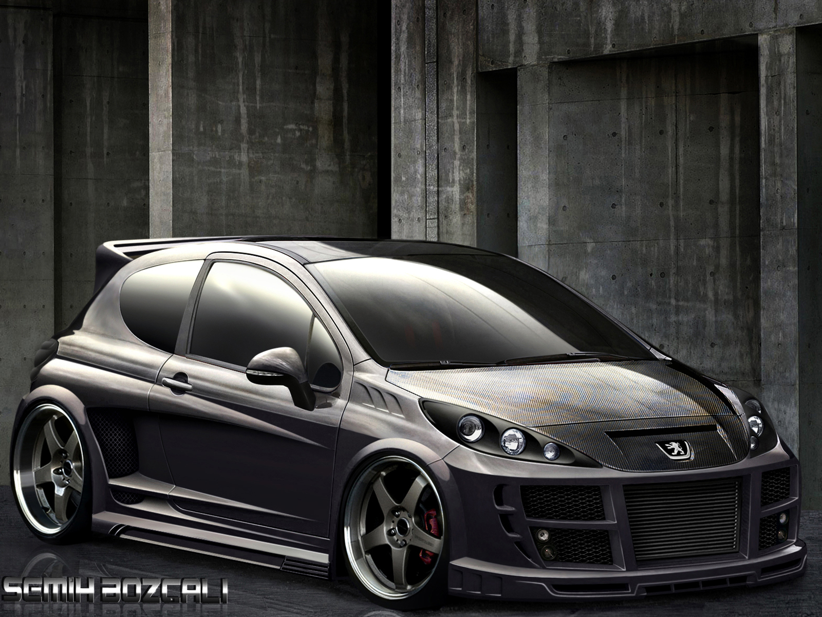 peugeot 207 front by SB-Design on DeviantArt