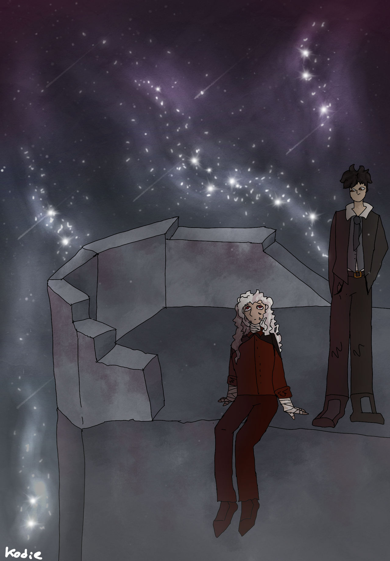 He finally got to choose by SorrowMeadows on DeviantArt