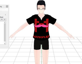 Markiplier MMD Model WIP